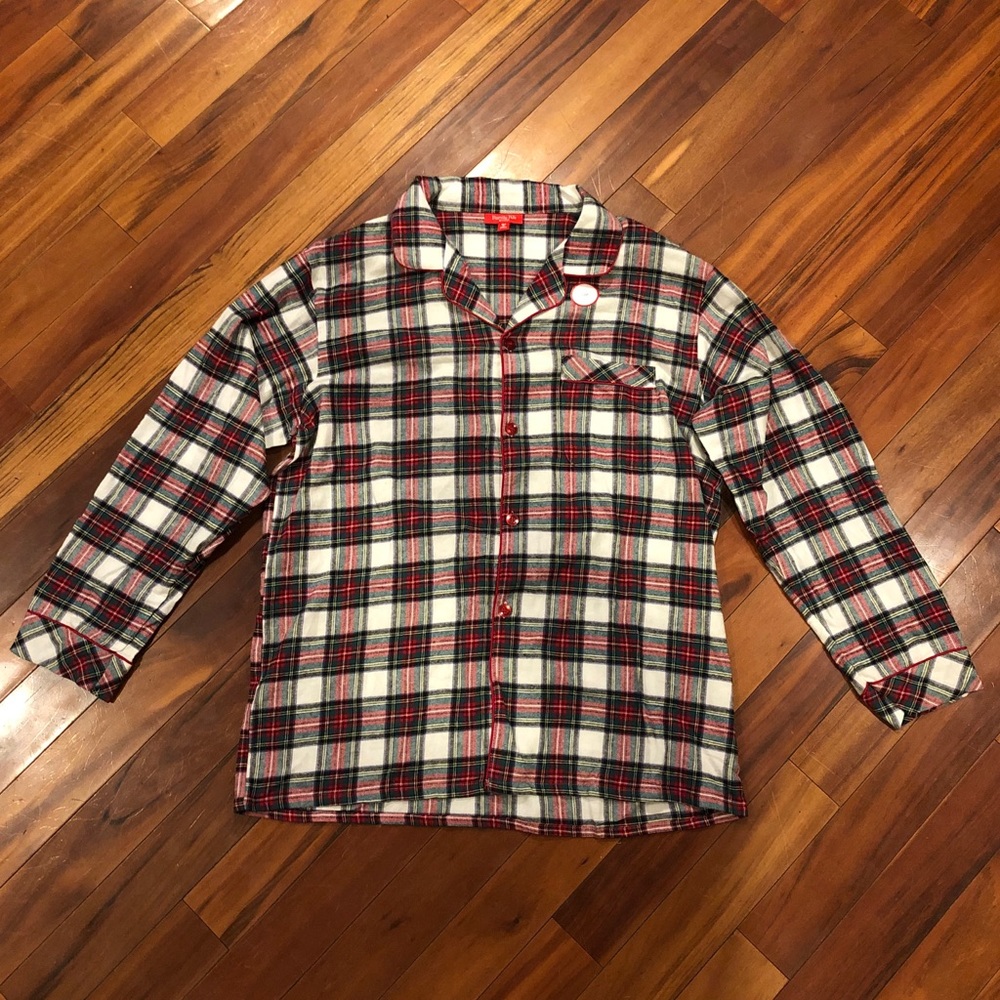 Checkered Family PJs - Top NWT